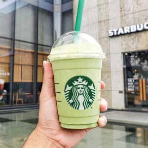 20 Best Vegan Starbucks Drinks - Iced Matcha