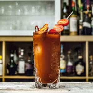 Vegan Vodka Cocktails - Bloody Mary