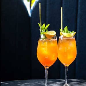 Vegan Non-Alcoholic Cocktails - Mimosa