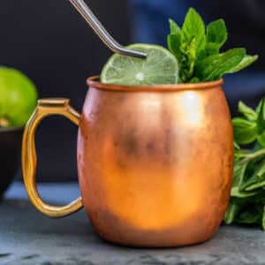 Vegan Non-Alcoholic Cocktails - Moscow Mule
