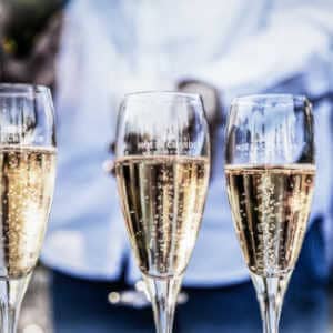 Vegan Sparkling Wines - Champagne Glasses